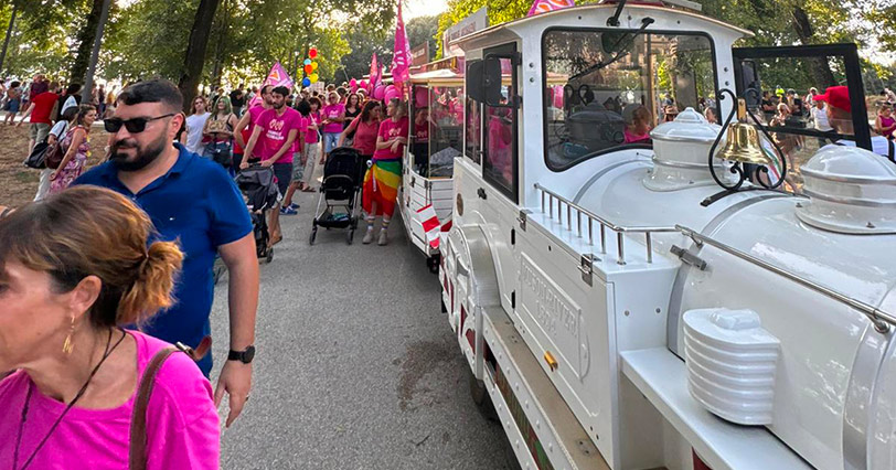 Magictrain al  Toscana Pride 2024